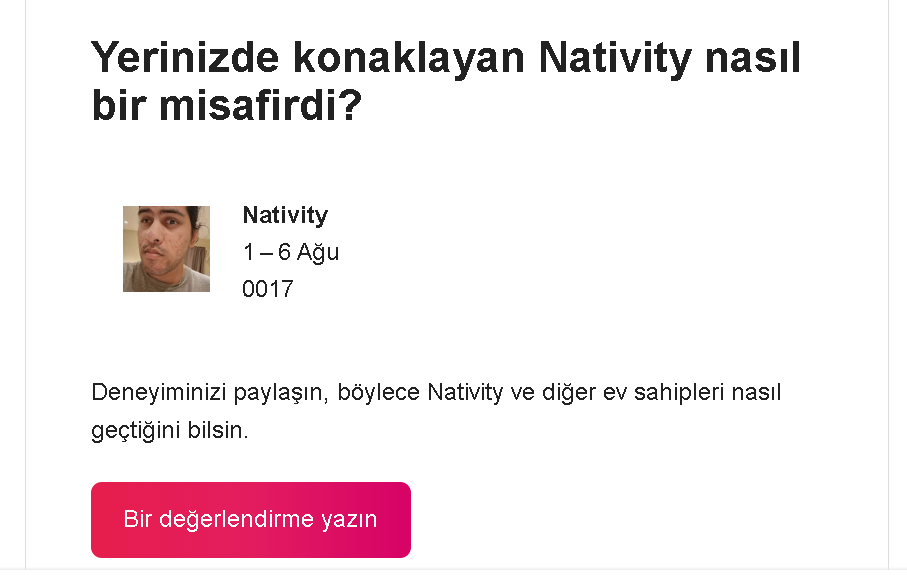 Değerlendirme süresi sona erdi ekranı